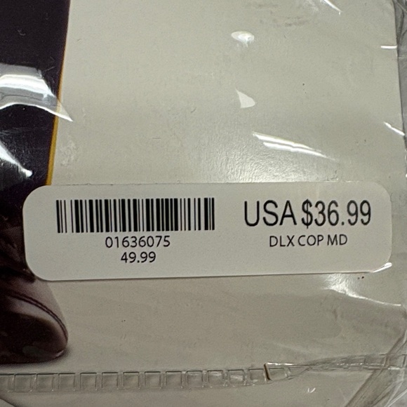 Spirit Deluxe Police Officer Costume for Kids - Navy medium 8/10 - Picture 6 of 6